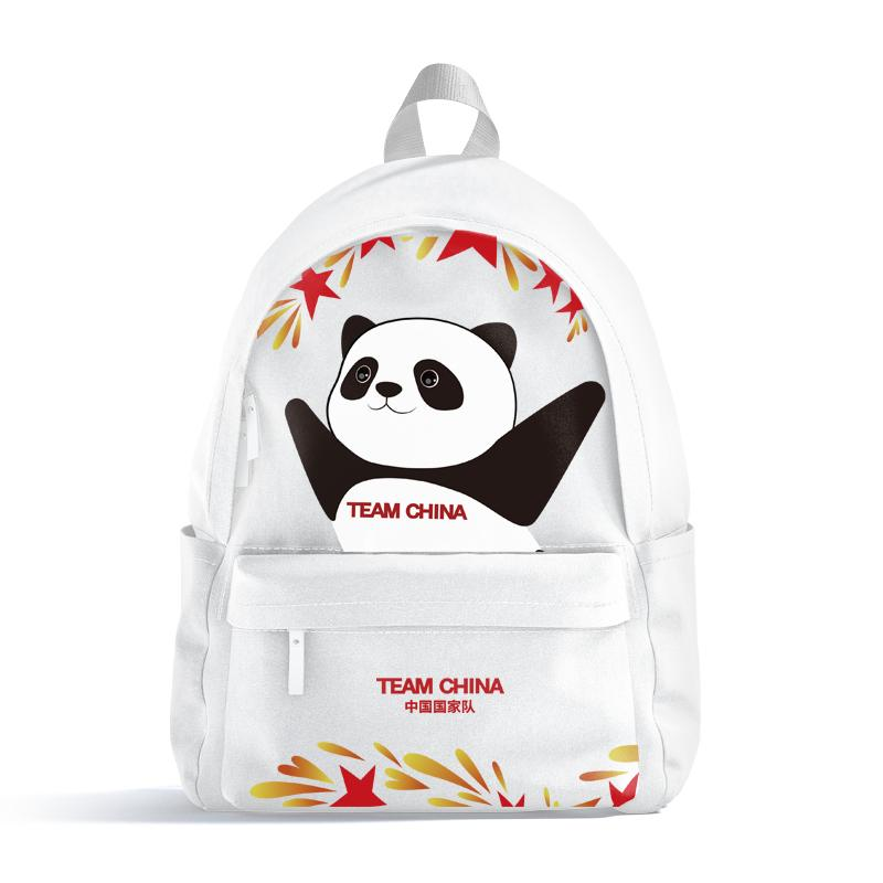 TEAM CHINA熊猫形象书包