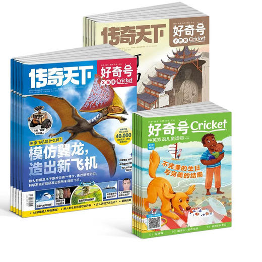 6~12岁适读 |《好奇号》单期杂志 已更新至2025年11月刊 少儿通识科普读物订阅 科普+人文+双语阅读 商品图4