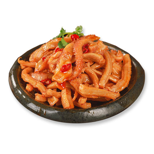 华珍辣卤牛肚麻辣牛肚138g冷吃熟食毛肚卤味牛肉类即食零食熟食爽熟食即食小吃休闲卤味 商品图4