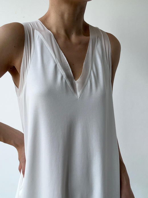 VC｜SS25010 Irene jersey dress [连衣裙  黑 / 白 ] 商品图6