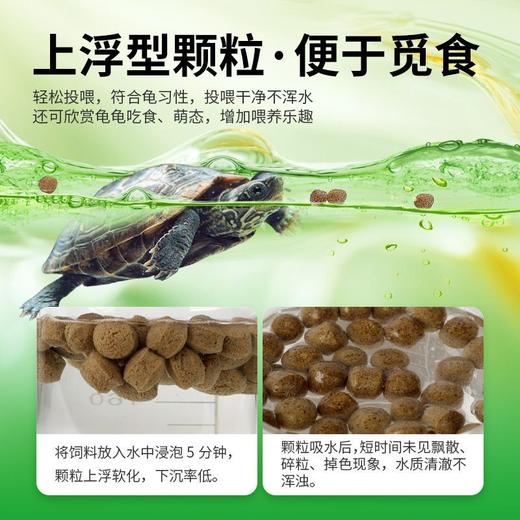 华畜龟粮中大龟高蛋白乌龟饲料草龟用巴西龟通用粮食黄缘高钙龟粮 商品图6