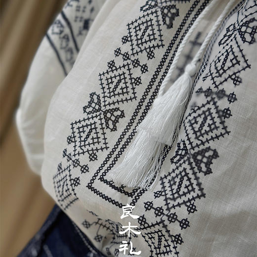 【部分现货】良木里亚麻衬衫（747） 商品图4