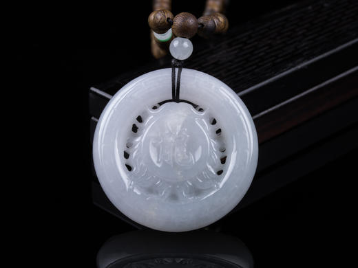 XY0184原创沉香+翡翠霸气龙头挂件 商品图2