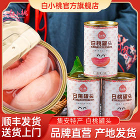 白小桃罐头白桃罐头吉林通话白桃混合小团圆