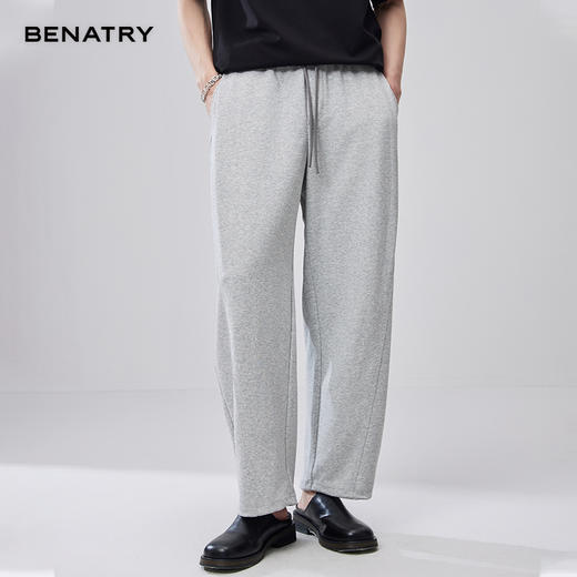 贝纳川夏季弯刀针织裤宽松ECF232003 商品图8