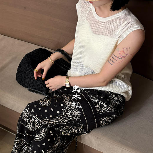 【预售7天】良木里印花长裤033198 商品图1