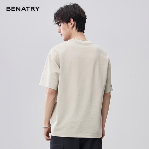 贝纳川夏季微阔版短袖T恤ECF214005 商品图10