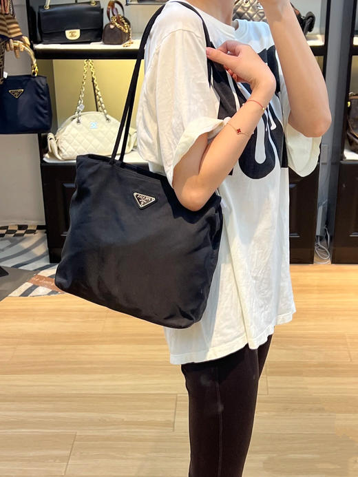 普拉达 中古尼龙降落伞托特包 莞产原单品质 此款不配盒子（MM） 商品图9
