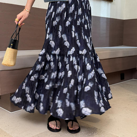 【预售7天】良木礼真丝半裙（04629001） 商品图0