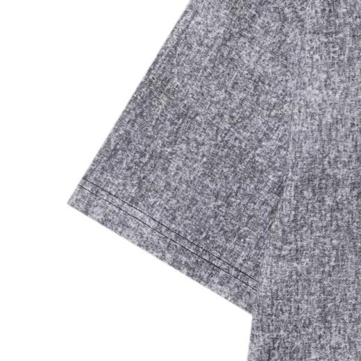 T3312夏季高级感新款撞色扎染裁剪短袖T恤领口纽扣设计百搭宽松上衣 商品图4