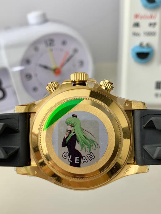 CLEAN厂/C厂劳力士116518  小恶魔 小怪兽➕胶带迪通拿 本次116519，购买两只同款水泥灰迪通拿开模 一只拆散抄数，另外一只备用，这个白金熊猫的数字刻度工艺异常复杂❕❕❕ 商品图11