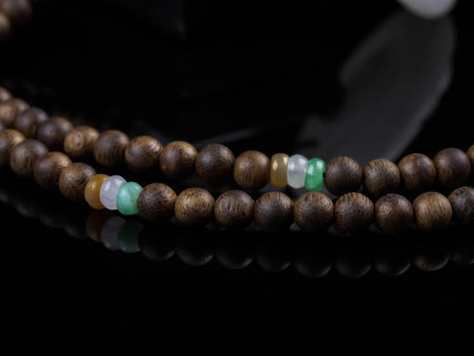 XY0184原创沉香+翡翠霸气龙头挂件 商品图5