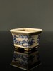 开片瓷青花绘山水四方花盆，顺丰包邮 商品缩略图14
