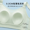 【大胸显小】轻薄透气兔耳杯内衣女无痕抹胸防走光提拉防垂收副乳浅颜茉莉 商品缩略图3