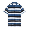 夏季男士短袖T恤高档条纹锦氨翻领polo衫  HLS-W2822012 商品缩略图3