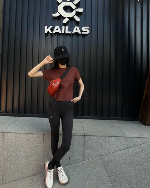 秋冬款，凯乐石小太阳瑜伽运动休闲紧身打底裤 商品图2