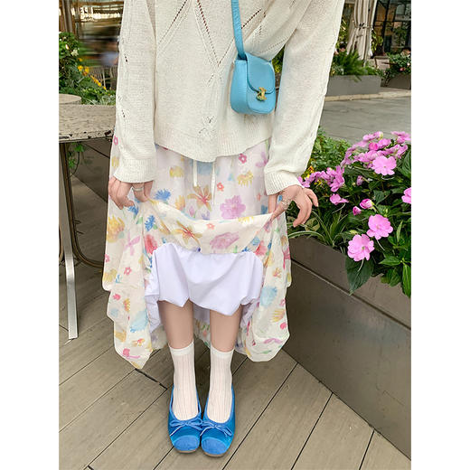 【169元任选2件】现货秒杀！卖完下架不再补 ！多巴胺彩色花苞裙 商品图3