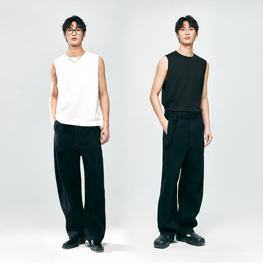 棉仓363801027-白海豚coolmax凉感空气层坎肩背心 商品图4