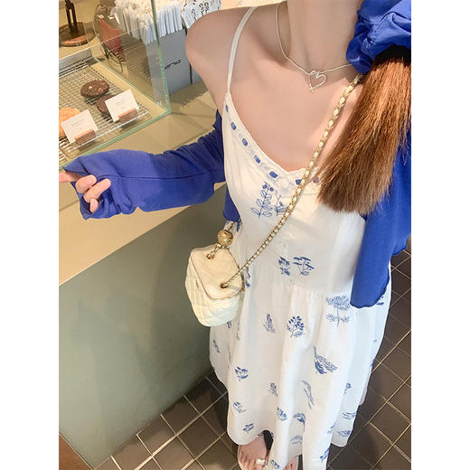 <曾小咸推荐>现货秒杀！微信超特价！蓝色开衫 日常89.99 立减50 秒杀39.99！ 商品图3