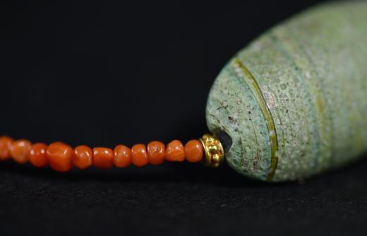 辽代琉璃珊瑚项链 商品图4