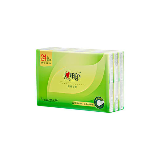 C3624（条装）心相印茶语丝享系列24包装四层纸手帕（超迷你） 商品图1