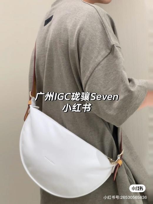 LC珑香 SMOOTHIE羊皮 半圆几何包单肩斜挎包 特惠 Z-15237 商品图9