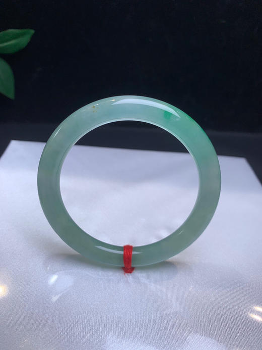 612830，54冰绿细圆条，整条冰冰润润，种老清爽，特别秀气 商品图1