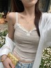 <曾小咸推荐>  蝴蝶结蕾丝花边吊带背心  商品缩略图0