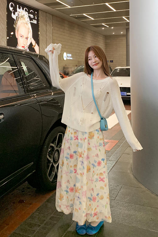 【169元任选2件】现货秒杀！卖完下架不再补 ！多巴胺彩色花苞裙 商品图5