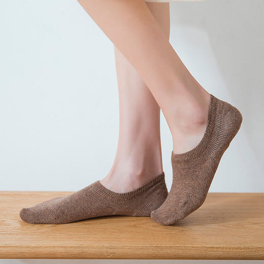 夏薄短袜日式无印女士船袜 A-4575 商品图2
