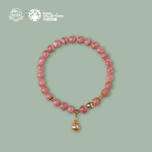 布达拉宫红纹石珍珠手串 商品图3