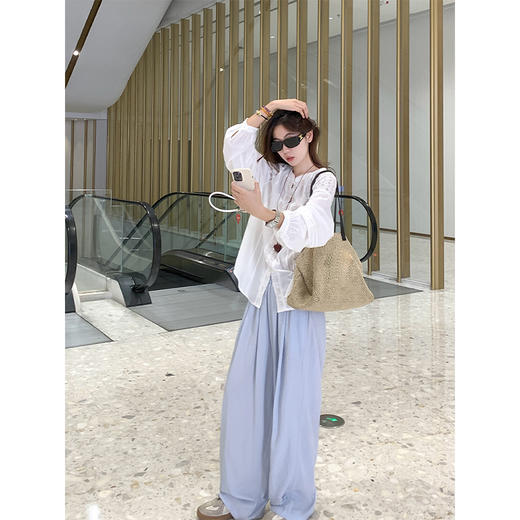 【169元任选2件】最后一波现货！蕾丝复古灯笼袖衬衫 商品图2