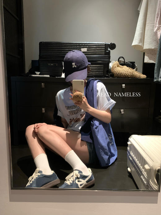 Read Nameless /超弹藏蓝牛仔短裤 2025/5/3 商品图12