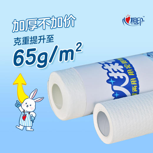 JXF075（单包）心相印卷式懒人抹布25张*3卷 商品图4