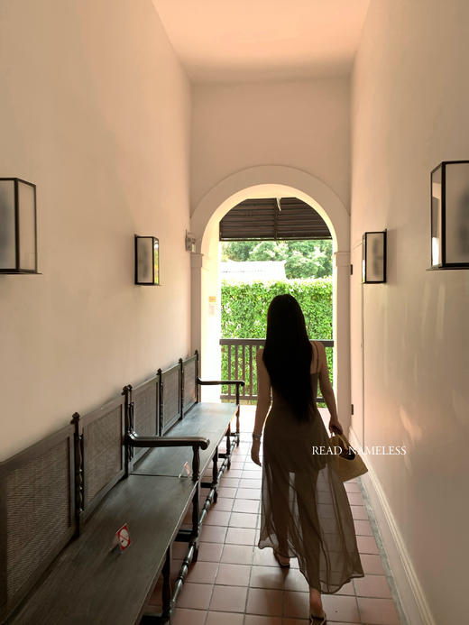 Read Nameless /咖色半透纱吊带裙 2025/5/3 商品图5