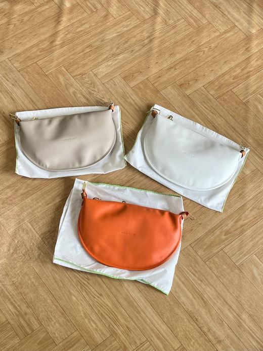 LC珑香 SMOOTHIE羊皮 半圆几何包单肩斜挎包 特惠 Z-15237 商品图4