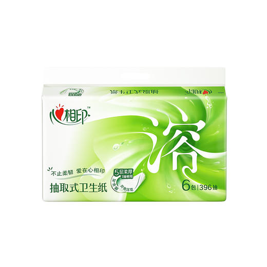 BDT1066（单提或散包混发）心相印66抽五层塑装抽取式卫生纸 商品图0