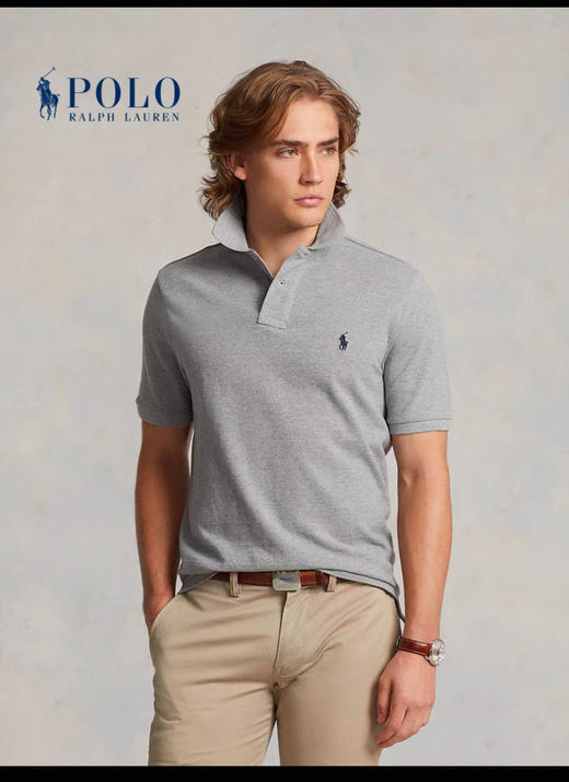 R.L 常青经典款小马标 翻领短袖POLO衫 TX469 商品图0