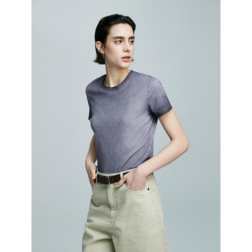 棉仓363601019-初棉废土风叛逆少女T恤 商品图1