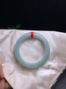 612827，56.5甜绿底手镯，整体很细腻干净，整体带淡淡的浅绿色 商品缩略图4