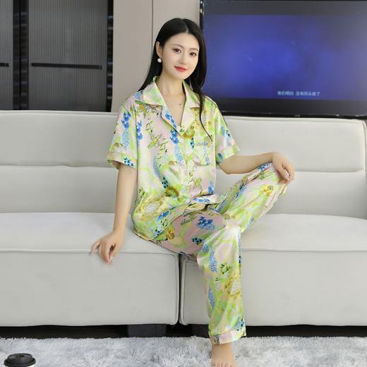 【冰丝触感☁️ 夏日必备】高级感轻奢家居服✨清凉又显瘦外穿都超有范儿！冰丝睡衣  高级感轻奢薄款家居服 商品图9