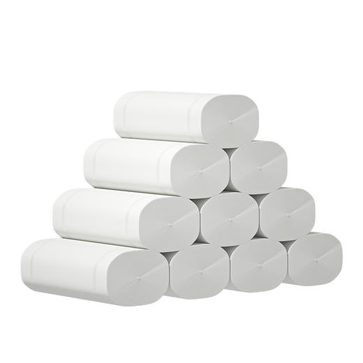 LR910（提装）优选郁金香系列75克10粒装四层无芯卫生纸（橙花）单提 商品图5