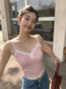 <曾小咸推荐>  蝴蝶结蕾丝花边吊带背心  商品缩略图5
