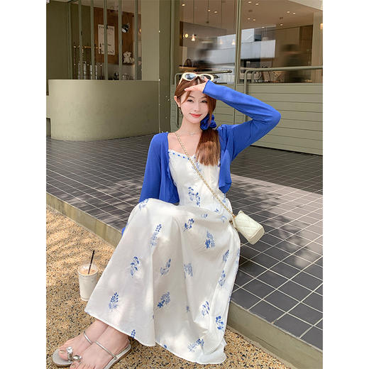 <曾小咸推荐>现货秒杀！微信超特价！蓝色开衫 日常89.99 立减50 秒杀39.99！ 商品图2