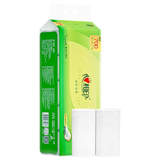 4RW710（提装）心相印心柔系列卷纸70克*10卷*4提装 商品图2