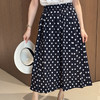 【预售7天】良木礼亚麻波点裙 商品缩略图0