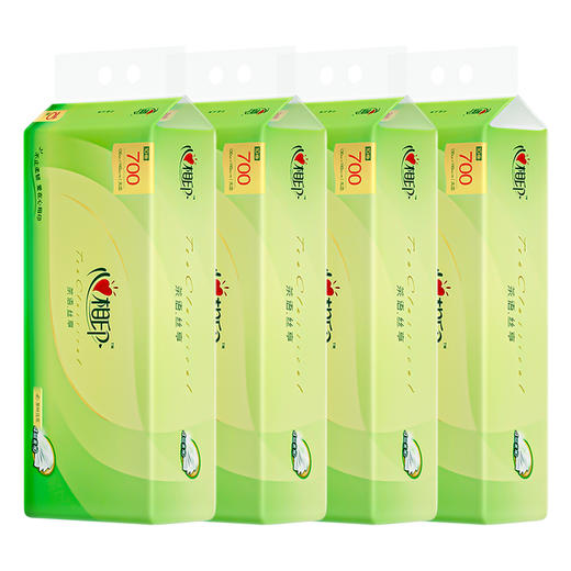 4RW710（提装）心相印心柔系列卷纸70克*10卷*4提装 商品图0