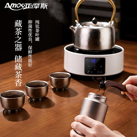 亚摩斯纯钛茶壶套装AS-TICH50 商品图1