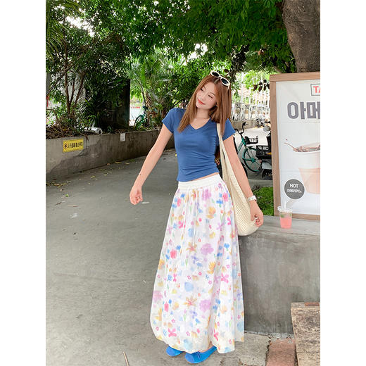 【99元任选2件】新品现货秒杀！卖完下架不再补 ！微信粉丝打折价！！蓝色短袖T恤 商品图5