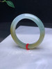 612831，54特色冰黄手镯，整体冰冰透透，底子均匀干净，局部还带了些蓝色调 商品缩略图3